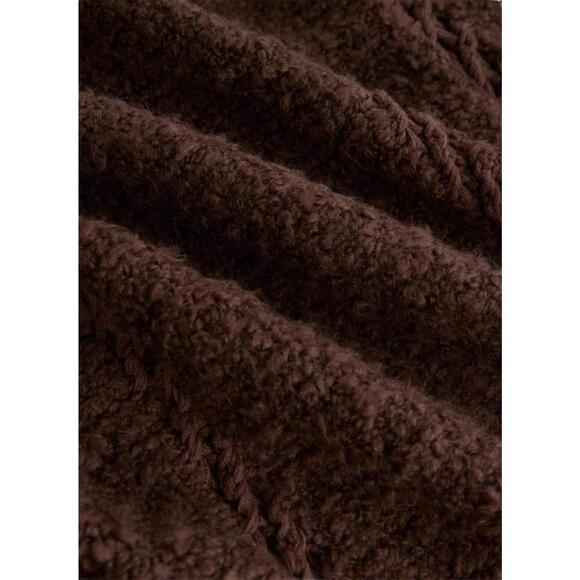 NEW Z SUPPLY sundance sweater jacket in chocolate cherry - Picture 6 of 6